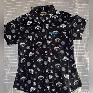 Dixxon El Jalisco Party Shirt Short Sleeve Womens size Small Never worn